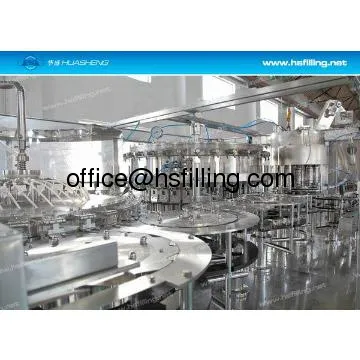 Automatic  Rinser Filler Capper Carbonated Drink Machine