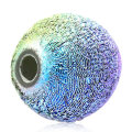 Perles rondes en acrylique de 6 mm de paon Mullti-Color Recherche d&#39;entretoise