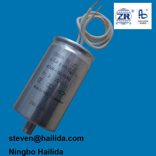 capacitor 5 mfd cbb60 450v for air compressor