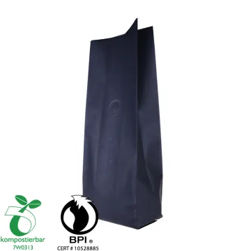12oz bio coffee bags eco friendly packaging with tin tie