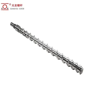 Custom Designed Rubber Pin Extruder Screw for Conveyor Belt Plant