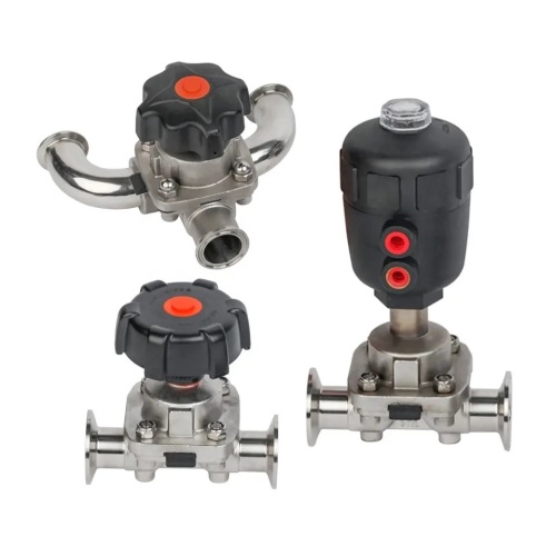 Food Grade Stainless Steel Pneumatic Diaphragm Valve