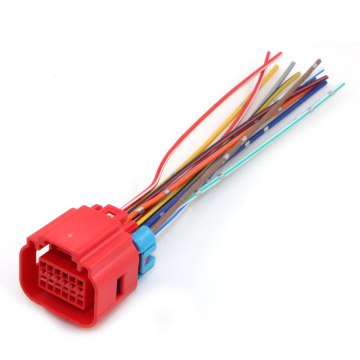 Kit di aggiornamento dei fari automobilistici con connettori a 12 pin e cablaggio dei fusibili