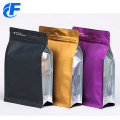 Voedingsverpakking Ziplock Flat Bottom Coffee Bag