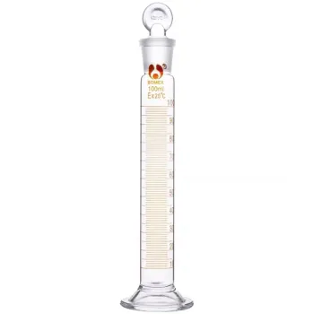 Measuring Cylinder with Ground-in Glass Stopper 25ml