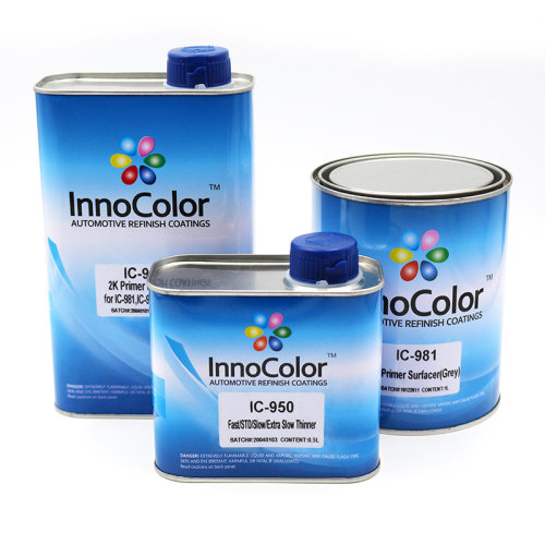 Innocolor 2K Primer Sufacer Kit para repintura automotiva