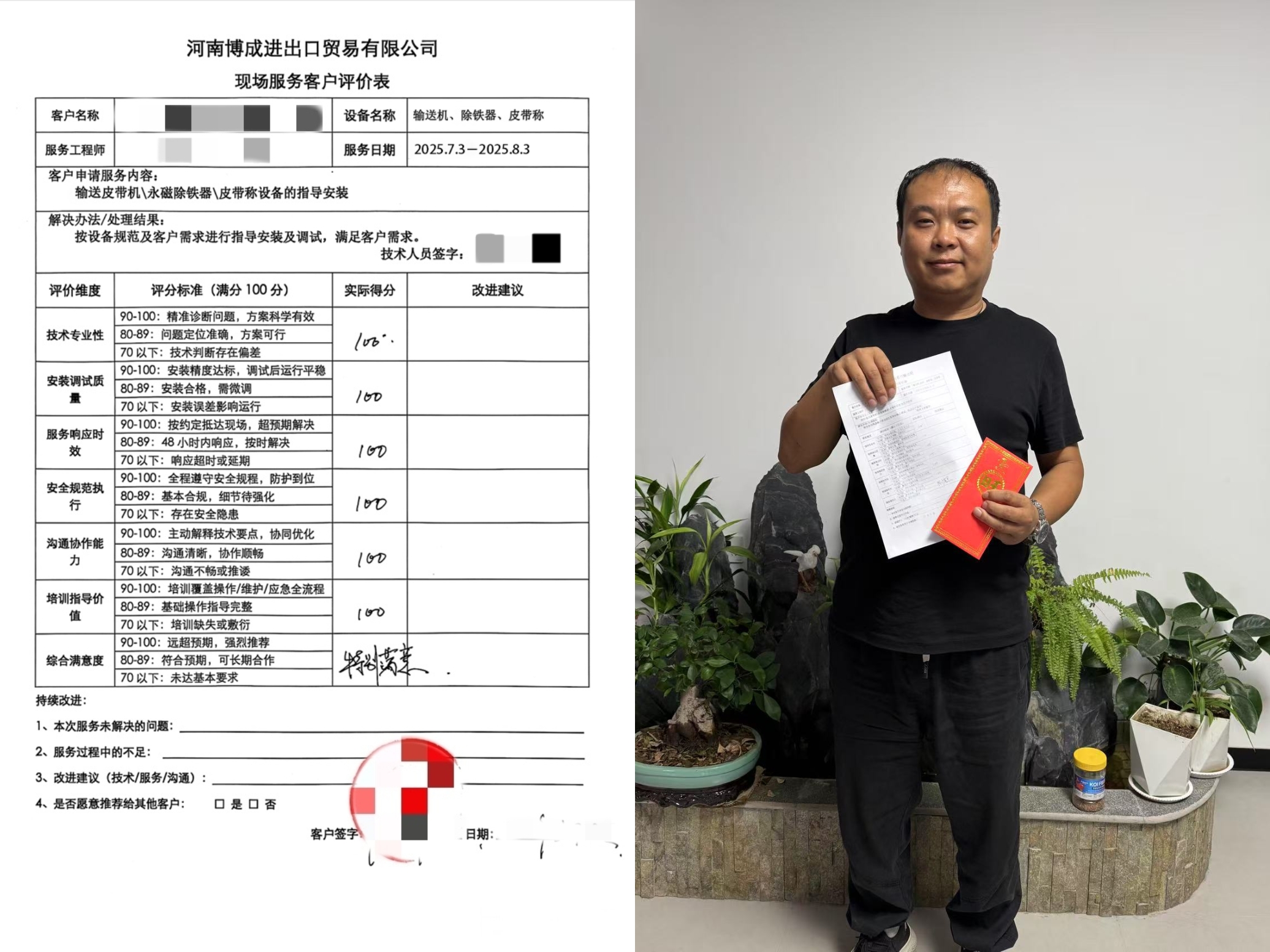 rating form 1