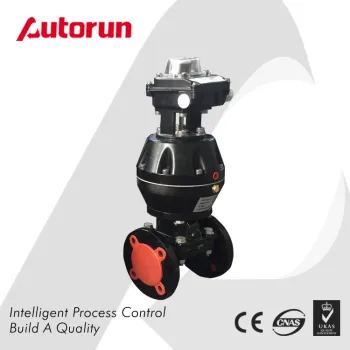 Wenzhou Manufacturer Fluorine Lined Pneumatic Actuated Diaphragm Valve