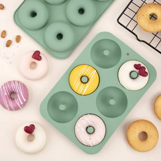 Non-Stick Silicone Donut Molds: The Perfect Choice for Doughnut Baking