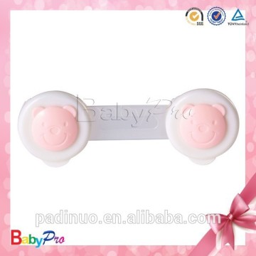 new design on China markt colorful lovely shape for child safety lock drawer safety lock