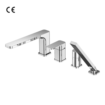 ARINAplus 4-hole Rim Mount Bath Set