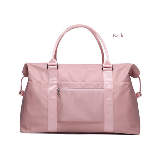 Stylish Sports Folding Pink Women Travel Duffel Bag
