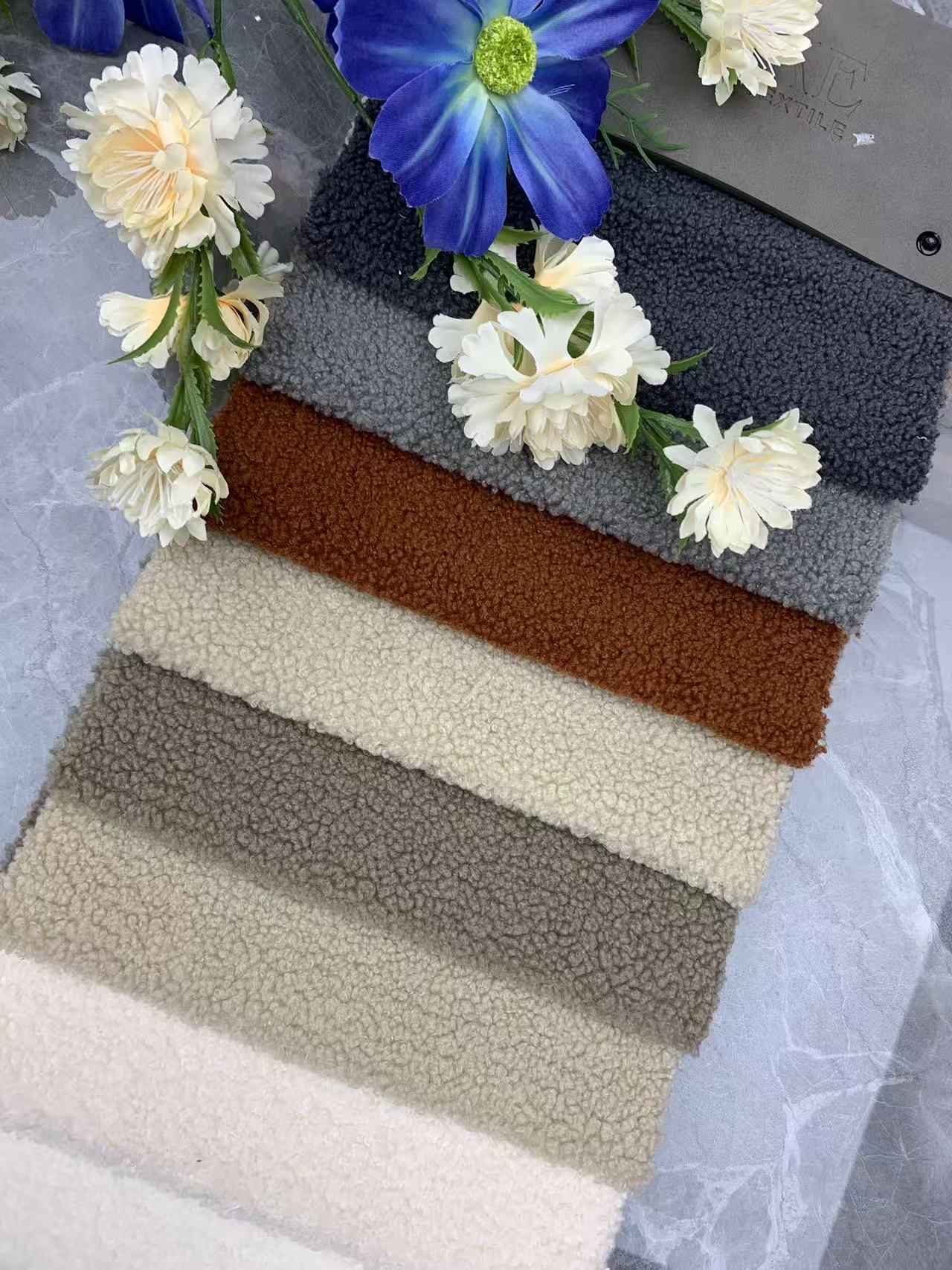 Soft Solid Color Sherpa Fabric