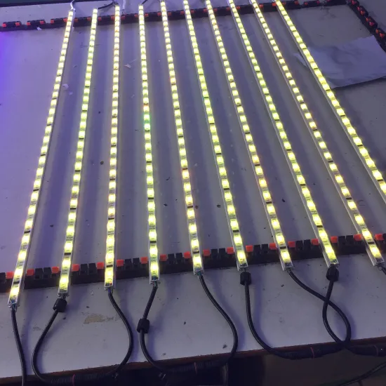 DMX Matrix Rigid RGB LED Strip Bar Light with SMD 5050 and Programmable IC