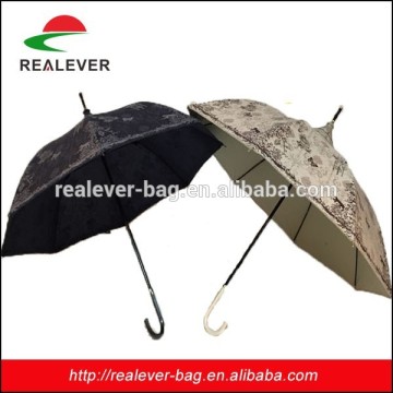 Janpanese flared handle straight mannual open lady umbrellas