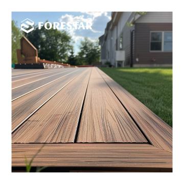 WPC-Decking: Wetterbeständiges Holz-Plastik-Verbundboden für das Außendesign