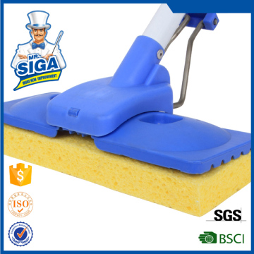 Steel Pole With Cellulose Sponge Mop