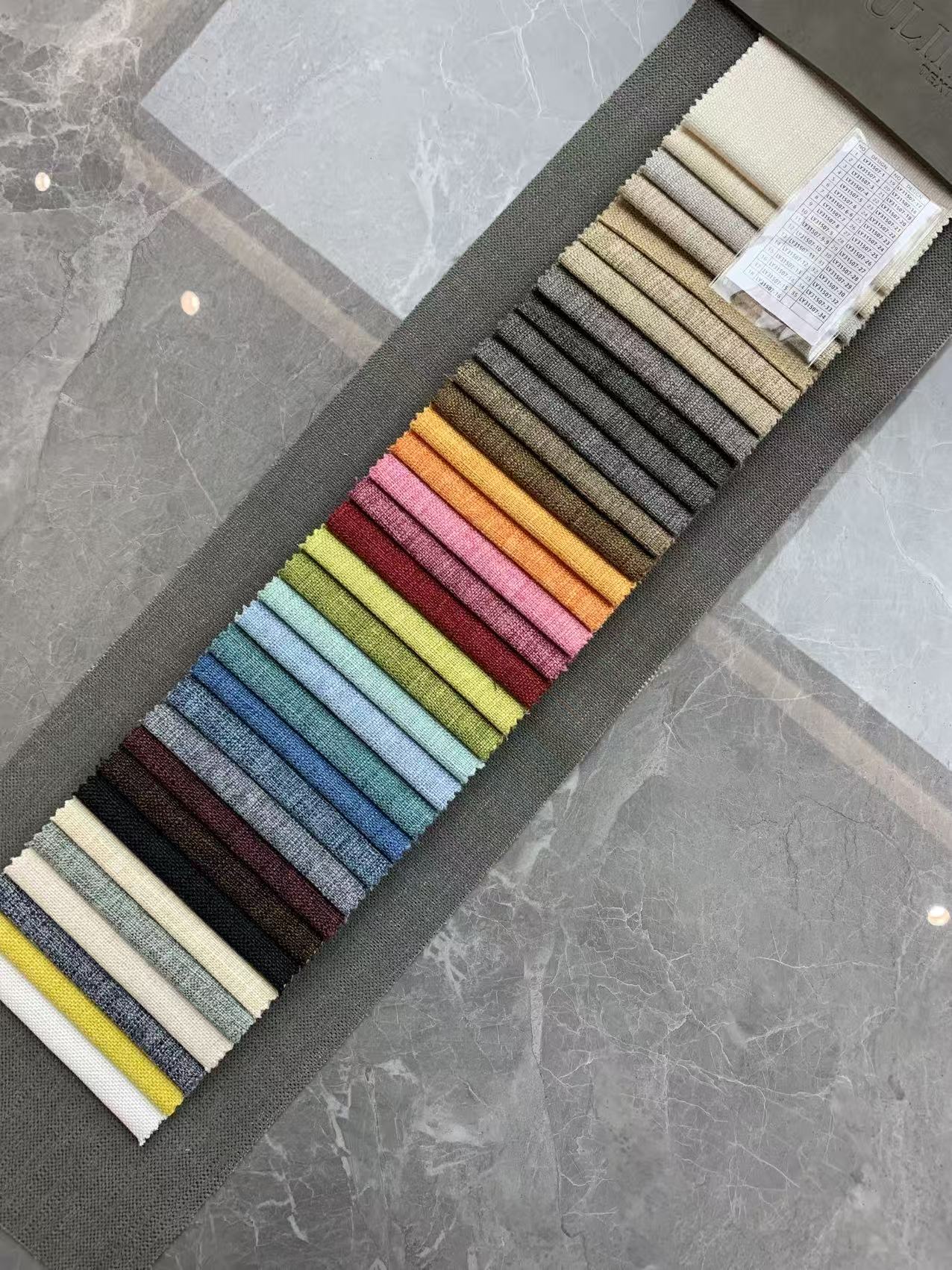 Linen Material Sofa Fabric