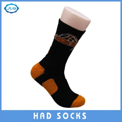 Men Cotton Crew Sport Custom Socks