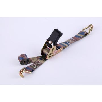 25mm Width Camo Colorful Ratchting Straps