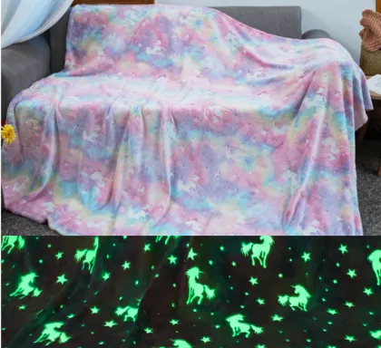 Fun Glow In The Dark Blanket