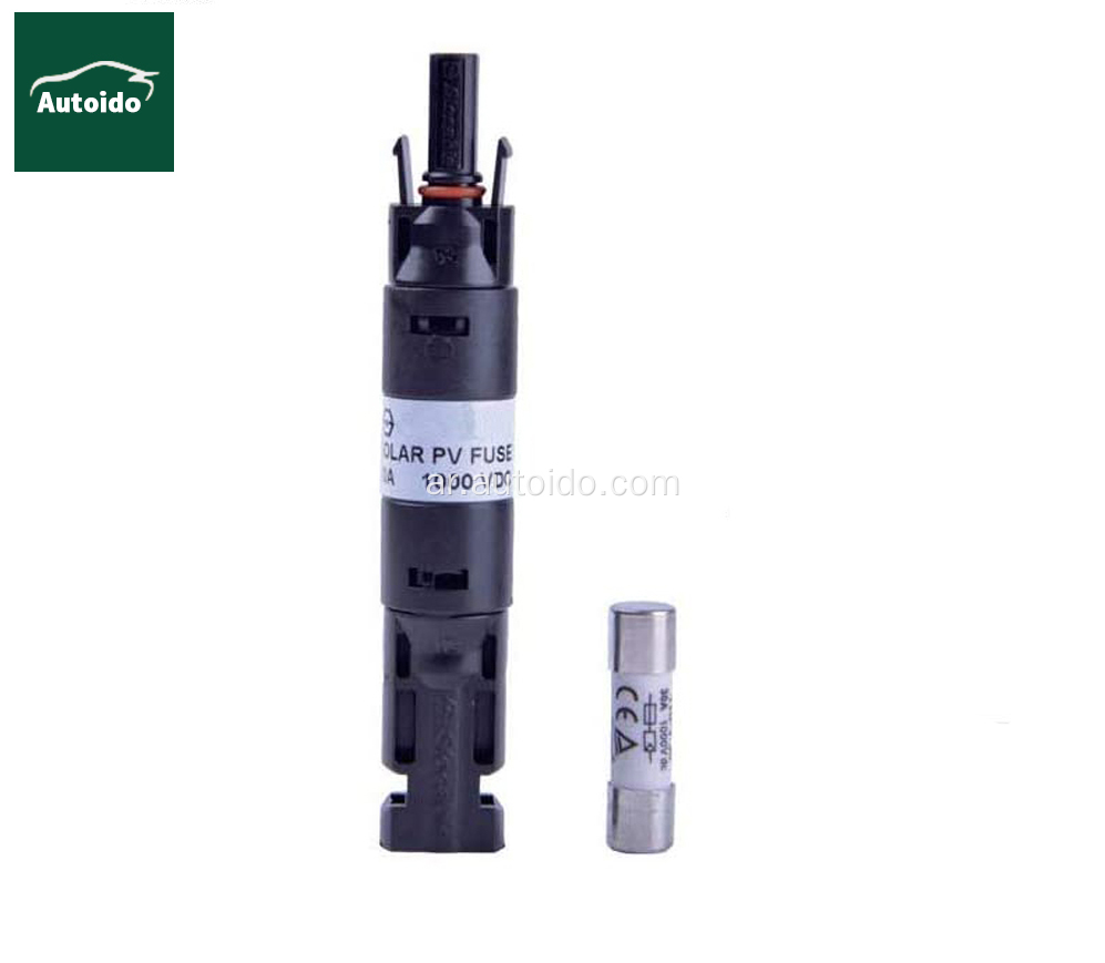 موصل الطاقة الشمسية PV INLINE FUSE حامل 30 أمبير