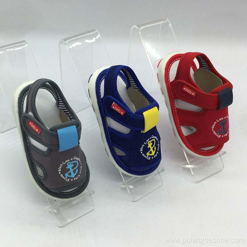 wholesale baby sandals with sound boys shoes