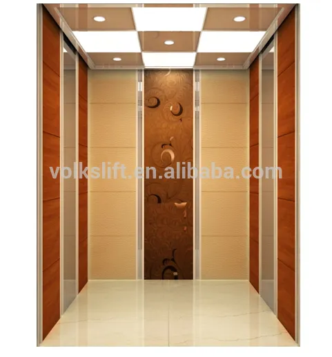 Volkslift Energy Save and Small Macine Room Passenger Elevator Lift Sino-Germany Joint Venture