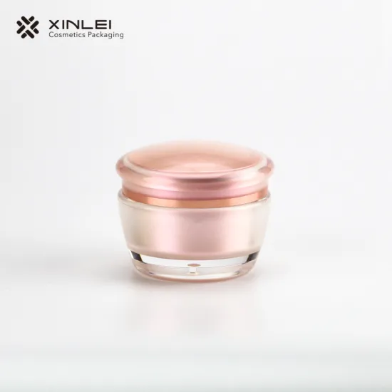 30g Pink Mushroom PP cosmetics vacuum bottle