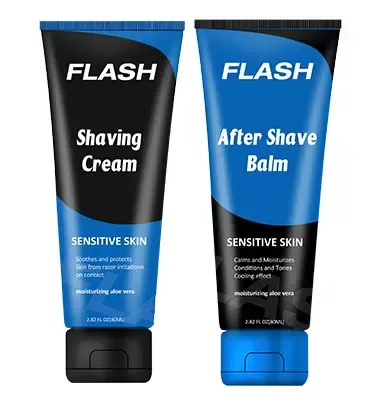 Men's 5 Blade Razor Shave Gift Set