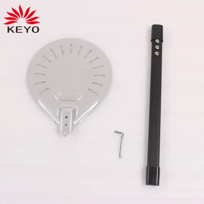 Homemade Pizza Bread Bakers Kitchen Tool Aluminum Alloy Metal Perforated Pizza Shovel