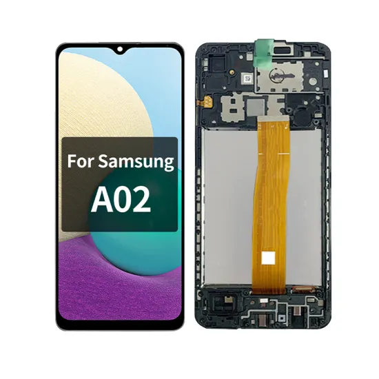 Galaxy A02s Mobile Phone LCD Screen Replacement: Affordable OLED Glass Display with Comprehensive 1-Year Warranty