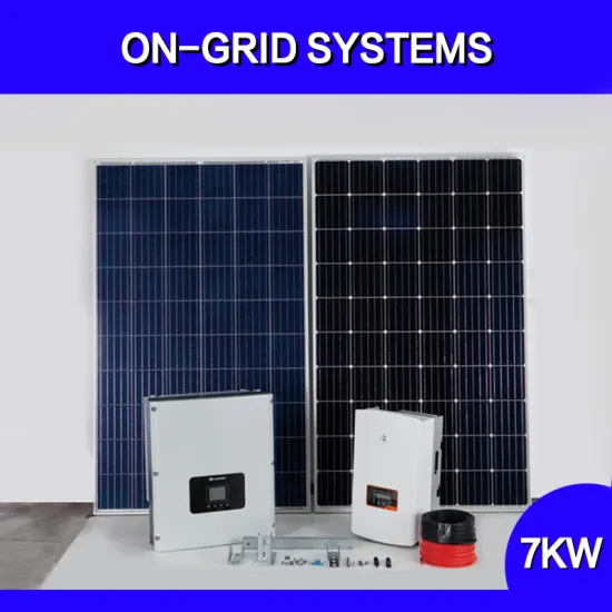 7kw on-Grid Home Solar Power System Longitech Solar Energy Household Solar Power System 4