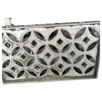 ﻿B125 Custom Pattern Ductile Iron Rainwater Grating