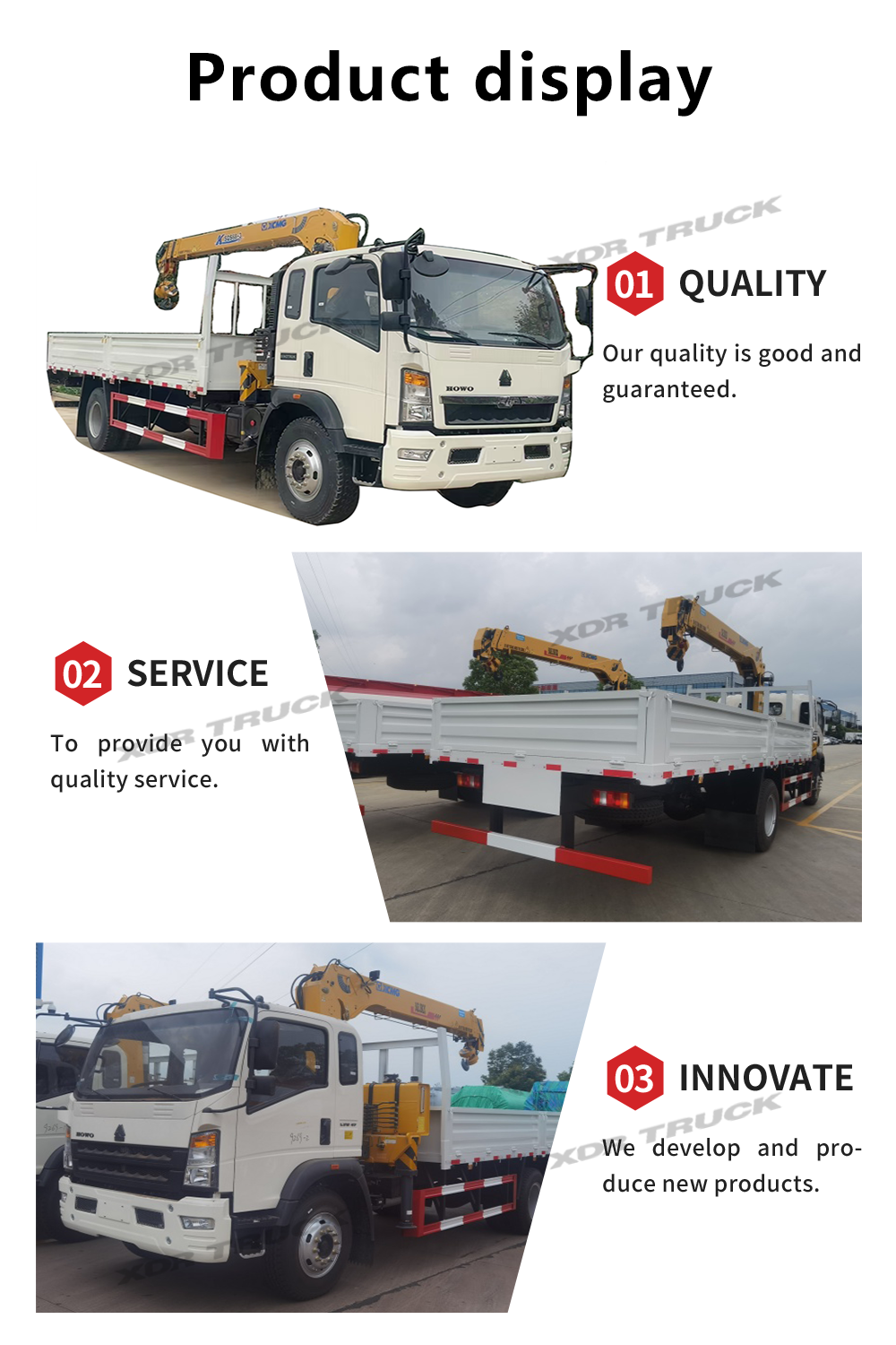 HOWO truck detail