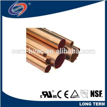 REFRIGERATION STRAIGHT COPPER PIPE AS PER EN 12735-1