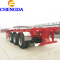 Tri Axle شقة نصف مقطورة