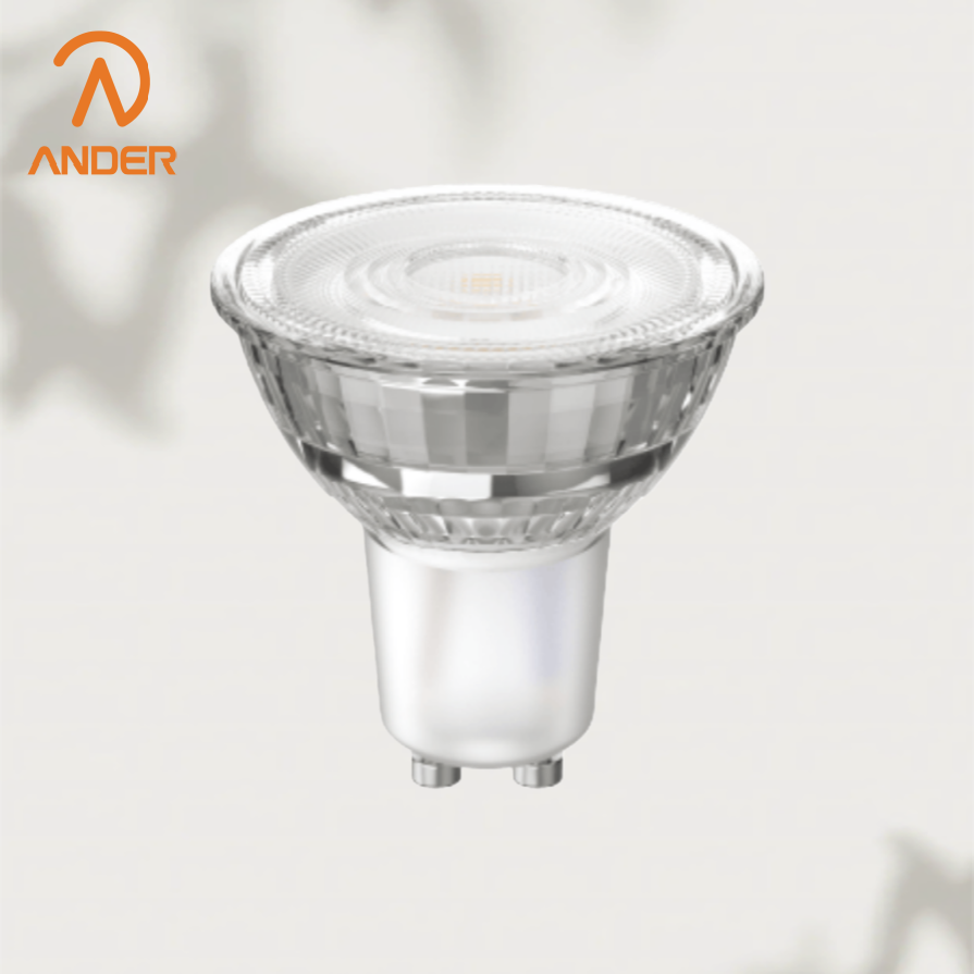 كشاف GU10 ذو زاوية ضيقة مع إضاءة دافئة