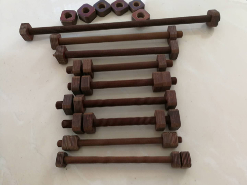 Laminated Wood Nuts and Threaded Rods