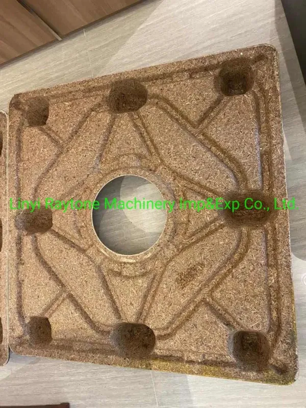 Free Fumigation High Pressure Compressed Moulding Wooden Pallet