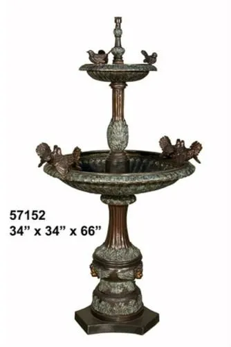Bronze 2 Tiers Fountain(GBF-B002)