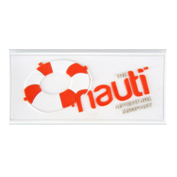 White PVA Label Patch with Printing