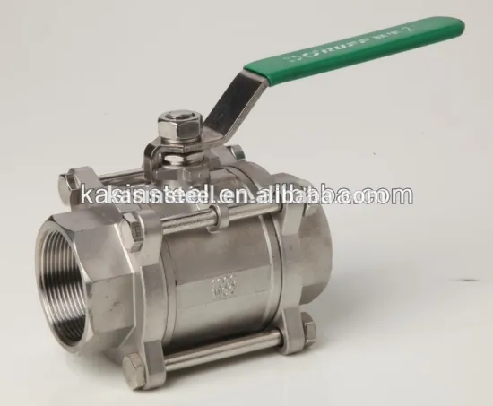 3 piece NPT/ BSP threaded Ball valve