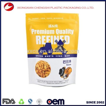 resealable zipper tea stand up pouches