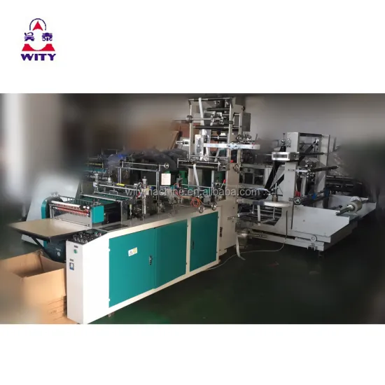 PE Small Narrow Size Plastic Bags Heat-cutting Side Sealing Bag Making Machine