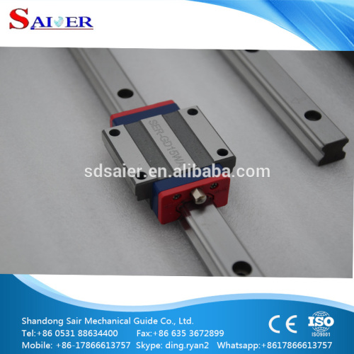 Good quality linear guides HGR15 with HGH15CA HGW15CC slider