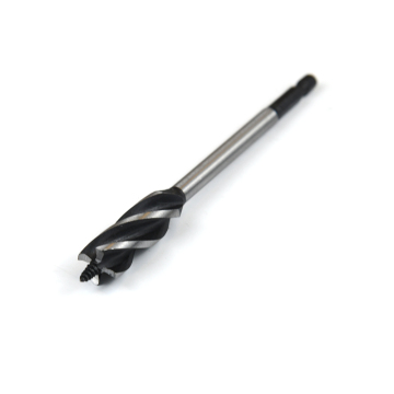 4 Flutes Hex Shank High Carbon Steel Auger Drill Bits for Wood