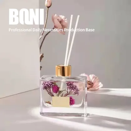 Exquisite Gifts Dried Flower Petals Fireless Aromatherapy