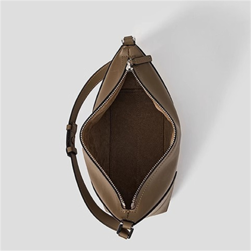 Bolsa de couro macio em forma de travesseiro em forma de travesseiro