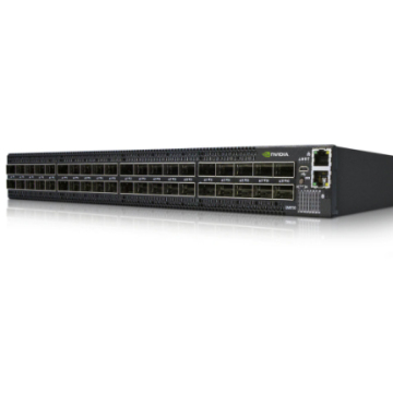 MQM8790-HS2F: 200Gb/s InfiniBand Switch with 40 QSFP56 Ports and Dual Power Supplies